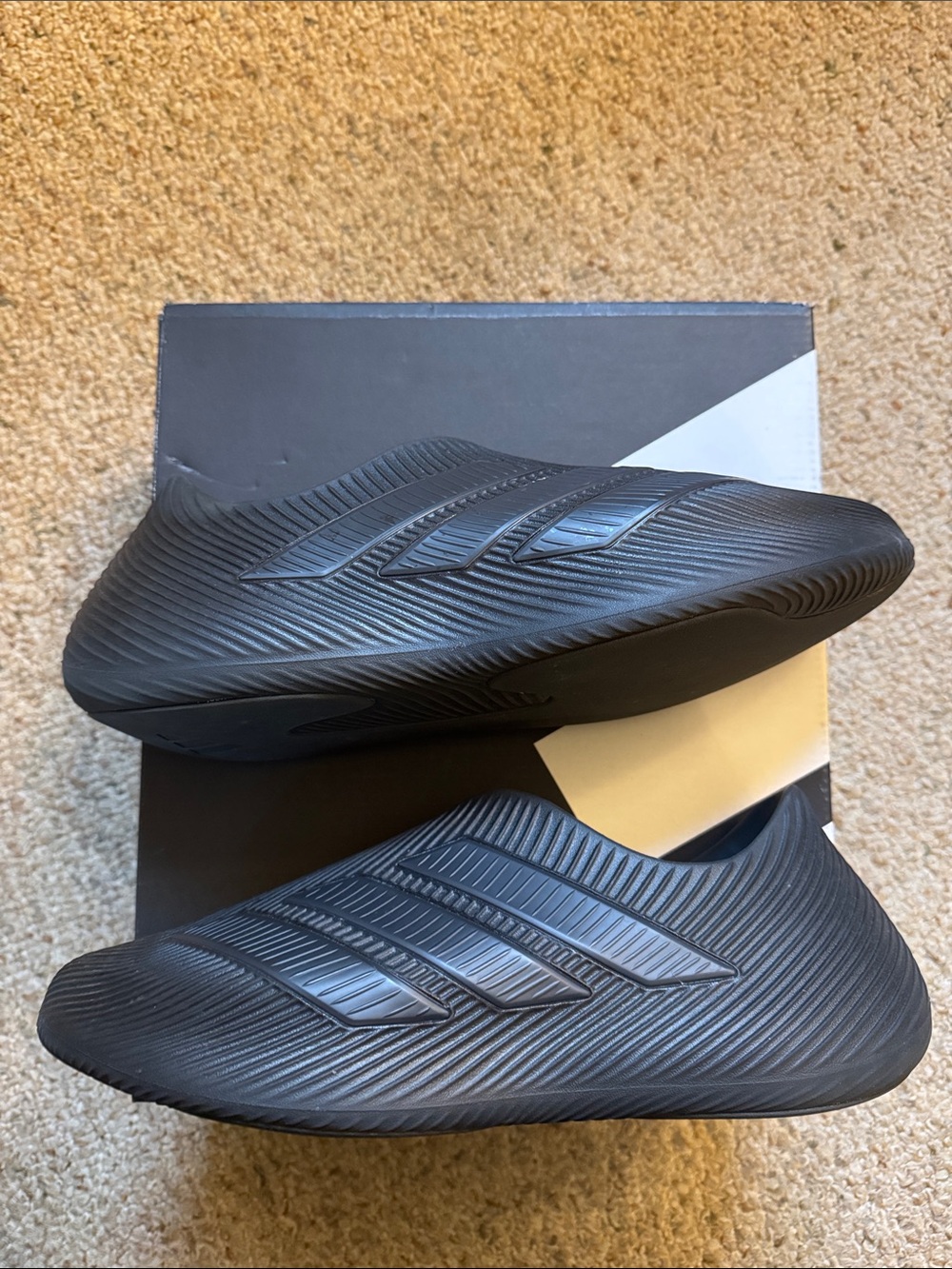 adidas PureChill Black Slip-On Sneakers
